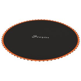 Soozier Trampoline Mat Replacement, Fits 12'/14' Trampoline with 72/80 V-Hooks & 5.5" Springs, Orange