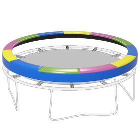 Soozier 12FT Trampoline Spring Cover Safety Pad Water Tear Resistant All-Weather