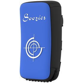 16.5 In Muay Thai Kick Shield Punching Pad, Kick Shield For Martial Arts, Karate, Kickboxing, MMA X 1 Unit, Blue (Color: Blue)