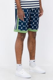 Double O Tape Casual Sweat Shorts (Color: MEDIEVAL, size: 2XL)