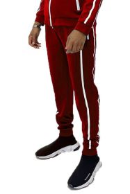 SWEAT PANT JOGGERS (Color: Red, size: 2XL)