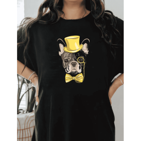 Casual Women's Cotton T-Shirt with Bow Detail - Trendy and Comfortable for Every Season (Style: 419)